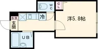府中の森Twinkle【1階】の間取り