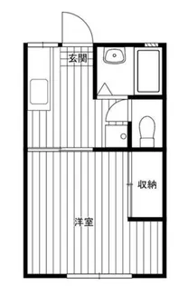 東京都八王子市大塚【アパート】の間取り