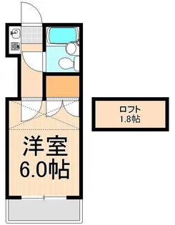 北千住第4【2階】の間取り