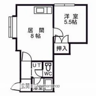 コーポ伊藤II【3階】の間取り
