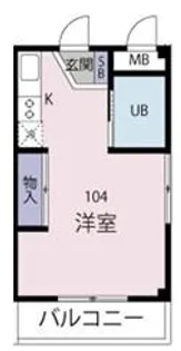 クロノス柿生【1階】の間取り