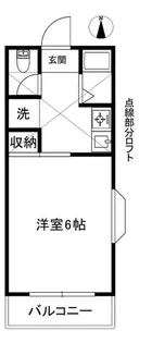 SKハイツ【2階】の間取り