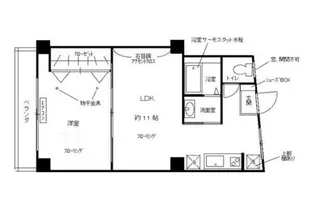 神奈川県横浜市中区末吉町1【マンション】の間取り