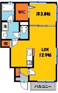 オレウム【1階】の間取り