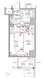 東京都台東区元浅草4【マンション】の間取り