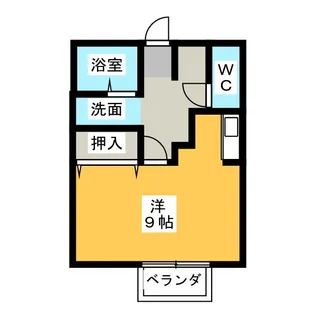 メゾン・ド・ブラン【1階】の間取り