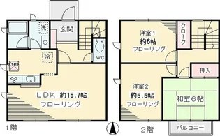 神奈川県川崎市麻生区王禅寺東5【一戸建】の間取り