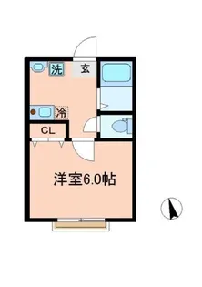 キャメル妙典【1階】の間取り