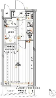 メインステージ赤塚【1階】の間取り