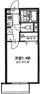 アベリア武蔵野【1階】の間取り