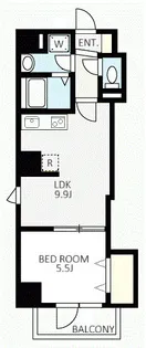 プラムツリー神楽坂【4階】の間取り