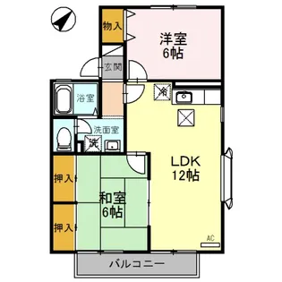 ロイヤルシャトー【2階】の間取り