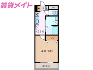 Studio21【2階】の間取り