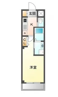 ラポール イシイ【1階】の間取り