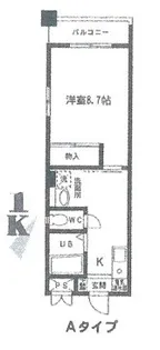 IVYキャッスルII【3階】の間取り