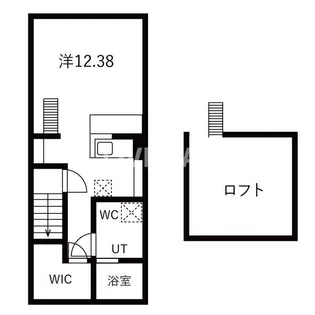 Calico羽田【2階】の間取り