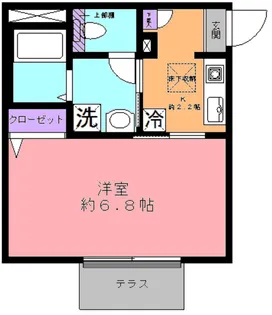 フィールドビレッジ【1階】の間取り