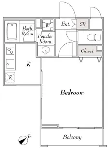 ミリアレジデンス桜新町の間取り