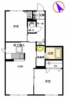 アトレ和泉II C棟【1階】の間取り
