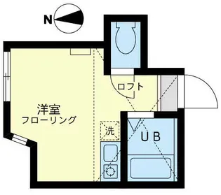 ユナイト根岸アルメニアの杜【1階】の間取り