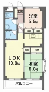 ソレアード【1階】の間取り