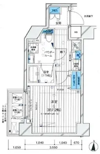 メインステージ板橋WEST【4階】の間取り