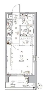 クレイシア上野松が谷【5階】の間取り