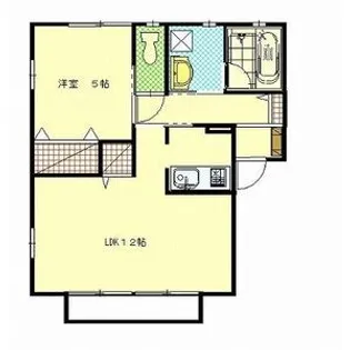 BRUNO(ブルーノ) B棟【1階】の間取り