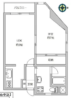 レジデンス秀麗【3階】の間取り