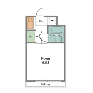 シティハイムJUPITER【1階】の間取り