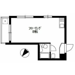 シティコーポ東山【2階】の間取り