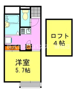 ブルーガーデン【2階】の間取り
