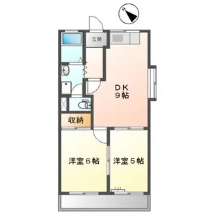 グレイス葵【2階】の間取り