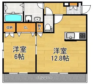 Maison de isola【2階】の間取り