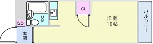 グリーン蛍【2階】の間取り