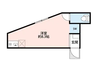 サークルハウス京成小岩【1階】の間取り