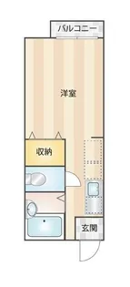 カミニート【2階】の間取り