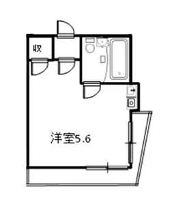 プリムローズ和田町【2階】の間取り