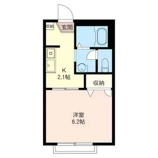 サンハウス【1階】の間取り