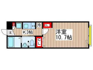 シティレジデンス八千代台【1階】の間取り