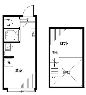 アーバンプレイス鷺宮B棟【2階】の間取り