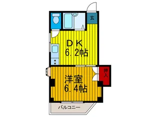 咲良マンション【2階】の間取り