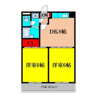 みつもとARRAY【4階】の間取り