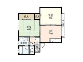 グレース真世【1階】の間取り