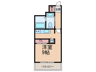 エステ-トモア大池通り【7階】の間取り