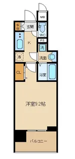 ベラジオ西大路五条【4階】の間取り
