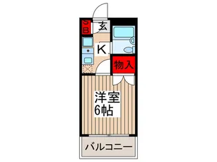 Kハイツ【2階】の間取り