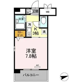 キャッスルIII【2階】の間取り