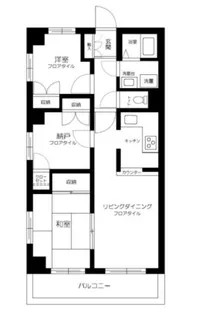 成加パラシオン【4階】の間取り