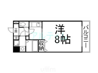 グラシアス【4階】の間取り